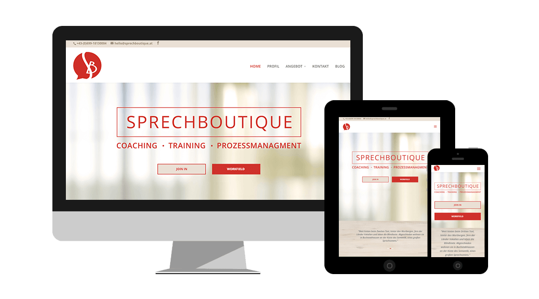 Neue Webseite ist online